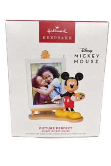 Hallmark 2023 Keepsake Mickey Picture Perfect Photo Frame Christmas Ornament New