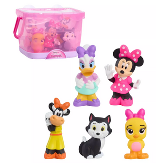 Disney Classic Caddy: Minnie Mouse Bath Set Toy New With Tag