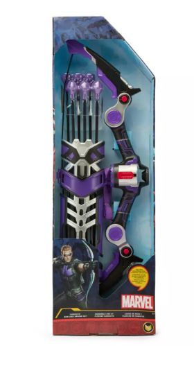 Disney Parks Marvel Hawkeye Bow and Arrow Set New with Tag