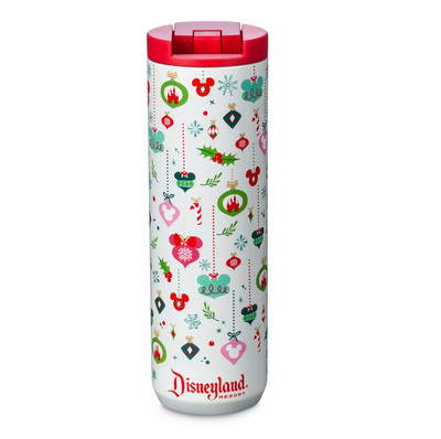 Disney Parks Disneyland Starbucks Holiday Stainless Steel Travel Tumbler New