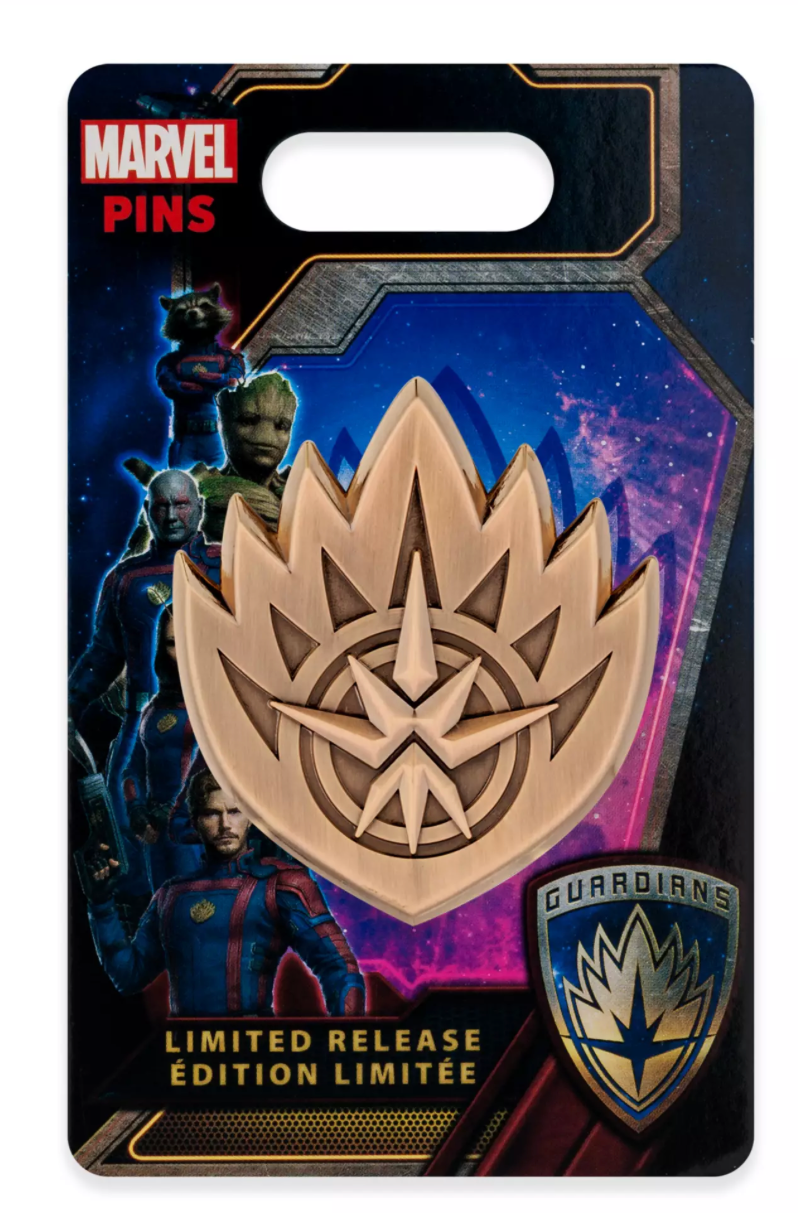 Disney Parks Guardians of the Galaxy Vol. 3 Icon Swivel Pin New with Card