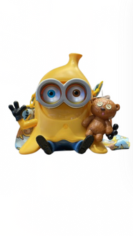 Universal Studios Beijing Banana Minion & Tim Bear Popcorn Bucket New With Tag