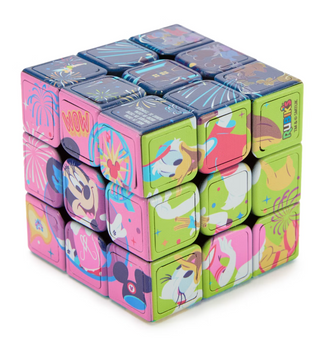 Disney Parks Walt Disney World Mickey Mouse & Friends Rubik's Cube New with Tag