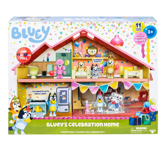 Disney Bluey Celebration Home Playset Toy New With Tag