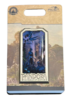 Disney Parks Pandora World of Avatar Banshee Poster Pin New With Card