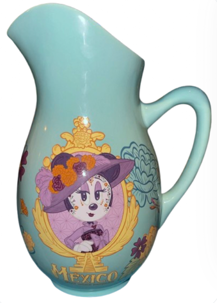 Disney Parks Epcot Mexico Minnie Mouse and Daisy Duck Pitcher New with Tag