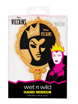 Wet N Wild Disney Villains Gold and Black Hand Mirror New With Tag