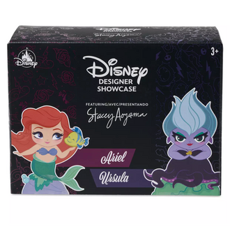Disney D23 Ariel and Ursula Designer Vinyl Figurine Set by Stacey Aoyama New