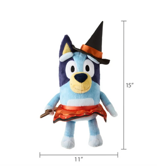 Disney Bluey Witch Plush Halloween Toy New With Tag