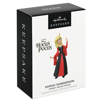 Hallmark 2023 Keepsake Disney Hocus Pocus Sarah Sanderson Ornament New with Box