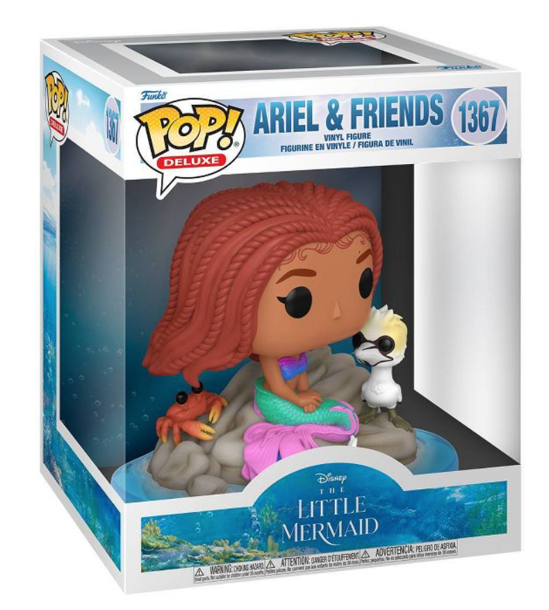 Disney The Little Mermaid Live Film Ariel & Friends Funko Pop New With Box