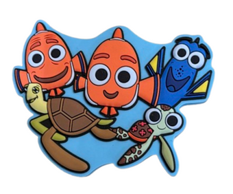 Disney Parks Finding Nemo Cast Dory Squirt Friends Magnet New With Tag