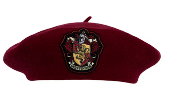 Universal Studios Harry Potter Gryffindor Crest Beret New With Tag