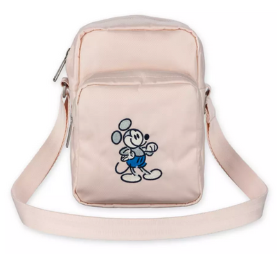 Disney Parks Mickey Mouse Genuine Mousewear Crossbody Bag Pink New with Tag