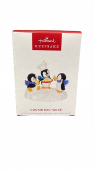 Hallmark 2024 Keepsake Penguins Cookie Exchange Christmas Ornament New with Box