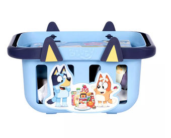 Disney Bluey Shopping Basket Play Set Toy New With Tag