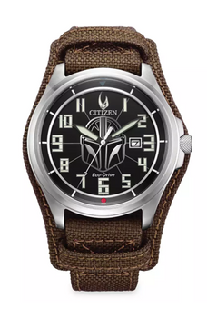 Disney Parks Mandalorian Eco-Drive Watch Watch Citizen New with Box