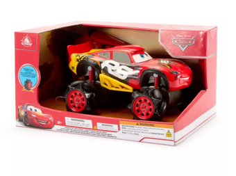 Disney Parks Lightning McQueen Light-Up Remote-Control Car Cars Toy New With Tag