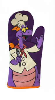 Disney Parks Epcot Food & Wine 2025 Festival Chef Figment Oven Mitt New with Tag