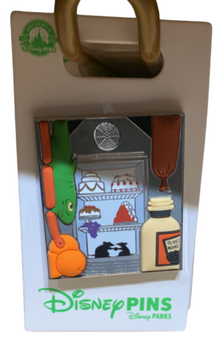 Disney Parks Epcot France Paris Ratatoulle Kitchen Remy Pin New With Card