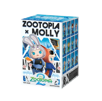 Disney Popmart MOLLY × Zootopia 2 Co-branded Series Figures New Blind Box