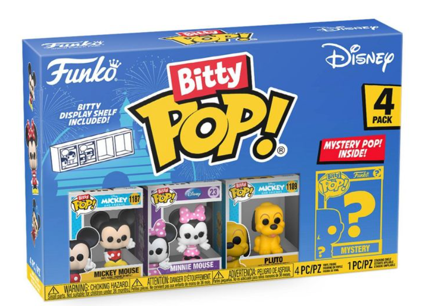 Funko Bitty POP! Disney - Mickey 4pk New with Box