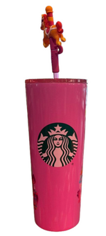 Disney Parks WDW Starbucks Magic Kingdom Stainless Steel Tumbler New With Tag