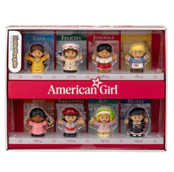40th Anniversary American Girl Fisher-Price Little People Collector Set New Box