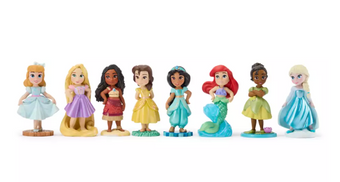 Disney Parks Once Upon a Story Figure Set Toy Princesses New with Tag