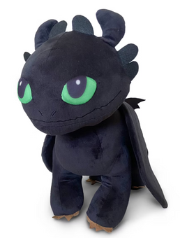 How to Train Your Dragon Light up Eyes Stuffed Animal Pillow Toy New With Tag