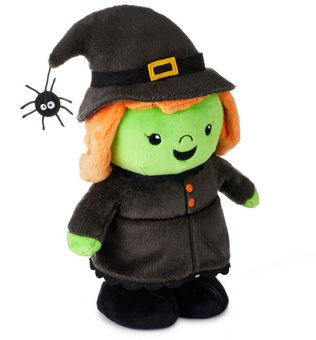 Hallmark Halloween Brew a Potion With Me Witch Plush With Sound and Motion New