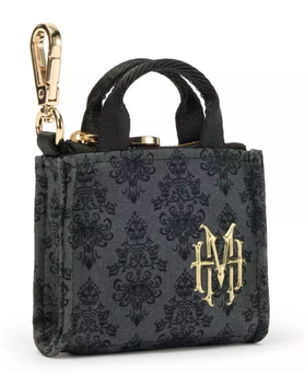 Disney Parks The Haunted Mansion Mini Tote Coin Purse Bag Charm New With Tag