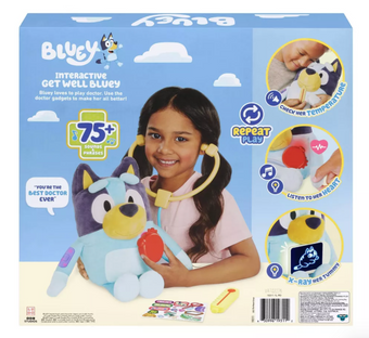 Bluey Interactive Get Well Plush Exclusive Toy New With Tag