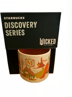 Starbucks Discovery Series Wicked Munchkinland Ceramic Coffee Mug New with Box