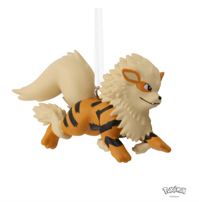 Hallmark Pokemon Arcanine Christmas Tree Ornament New With Box