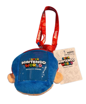 Universal Studios Super Nintendo World Mario Plush Shoulder Pouch New With Tag