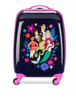 Disney Parks Princess Rolling Luggage for Kids New With Tag