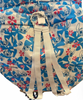 Disney Parks Stitch Hawaiian Flower Backpack Bag Lilo & Stitch New W Tags