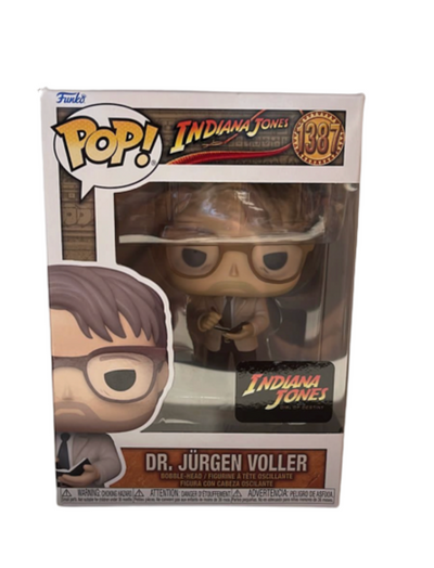 Disney Parks Indiana Jones Dr. Jurgen Voller Funko Pop! Vinyl Figure New w Box