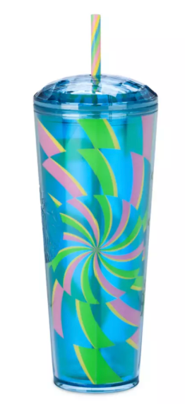 Disney Parks WDW Eats Lollipop Starbucks Tumbler with Straw New With Tag