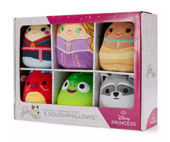 Disney Princess Squishmallows Plush Set – Exclusive New With Tag