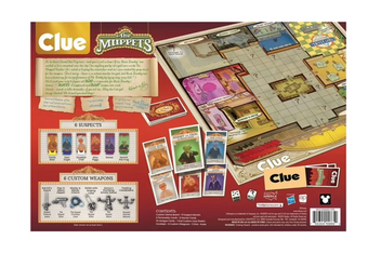 Disney Parks Clue The Muppets Classic Board Game Kermit Fozzie Miss Piggy New