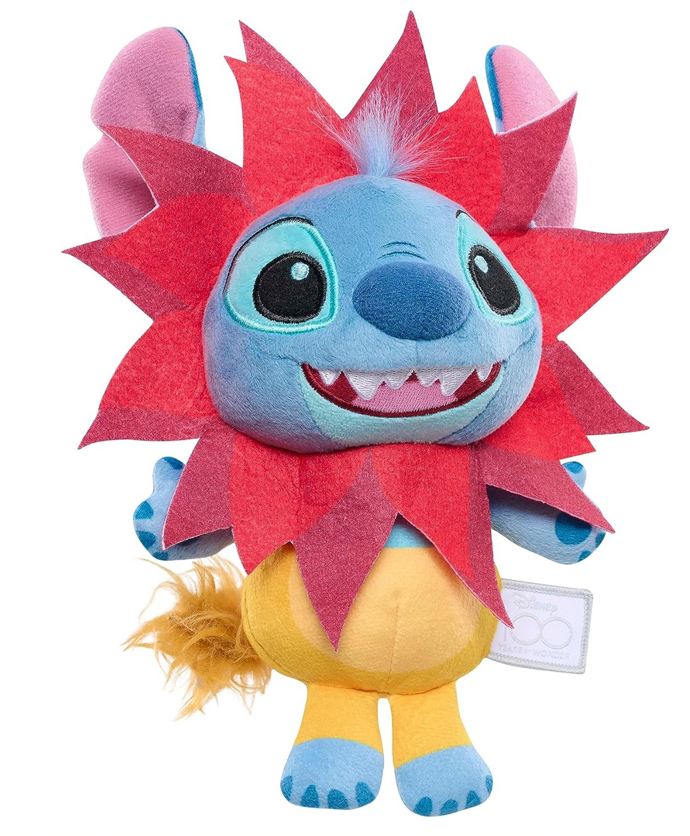Disney Stitch as Simba Plush 100 Years of Wonder Lilo & Stitch New with Tag