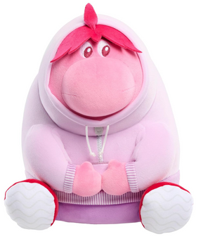 Disney Inside Out 2 Movie 11" Weighted Embarrassment Plush In Hoodie 2024 New