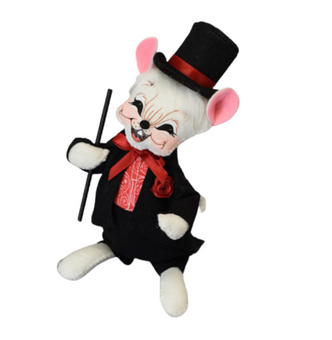 Annalee Dolls 2023 Valentine 6in Heart Throb Mouse Plush New with Tags