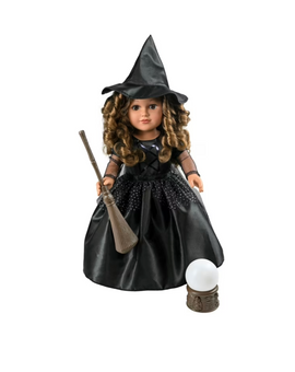 My Life As Wizard of Oz Wicked Witch 18inch Doll Light Brown Hair Brown Eyes New