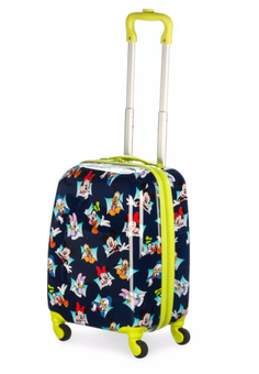 Disney Parks Mickey Mouse and Friends Rolling Luggage – Small New With Tag