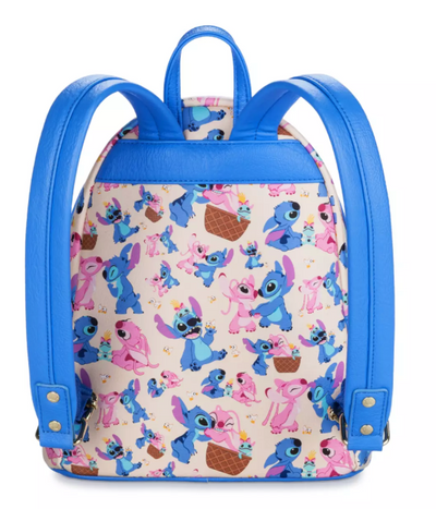 Disney Parks Stitch and Angel Loungefly Mini Backpack – Lilo & Stitch New W Tags