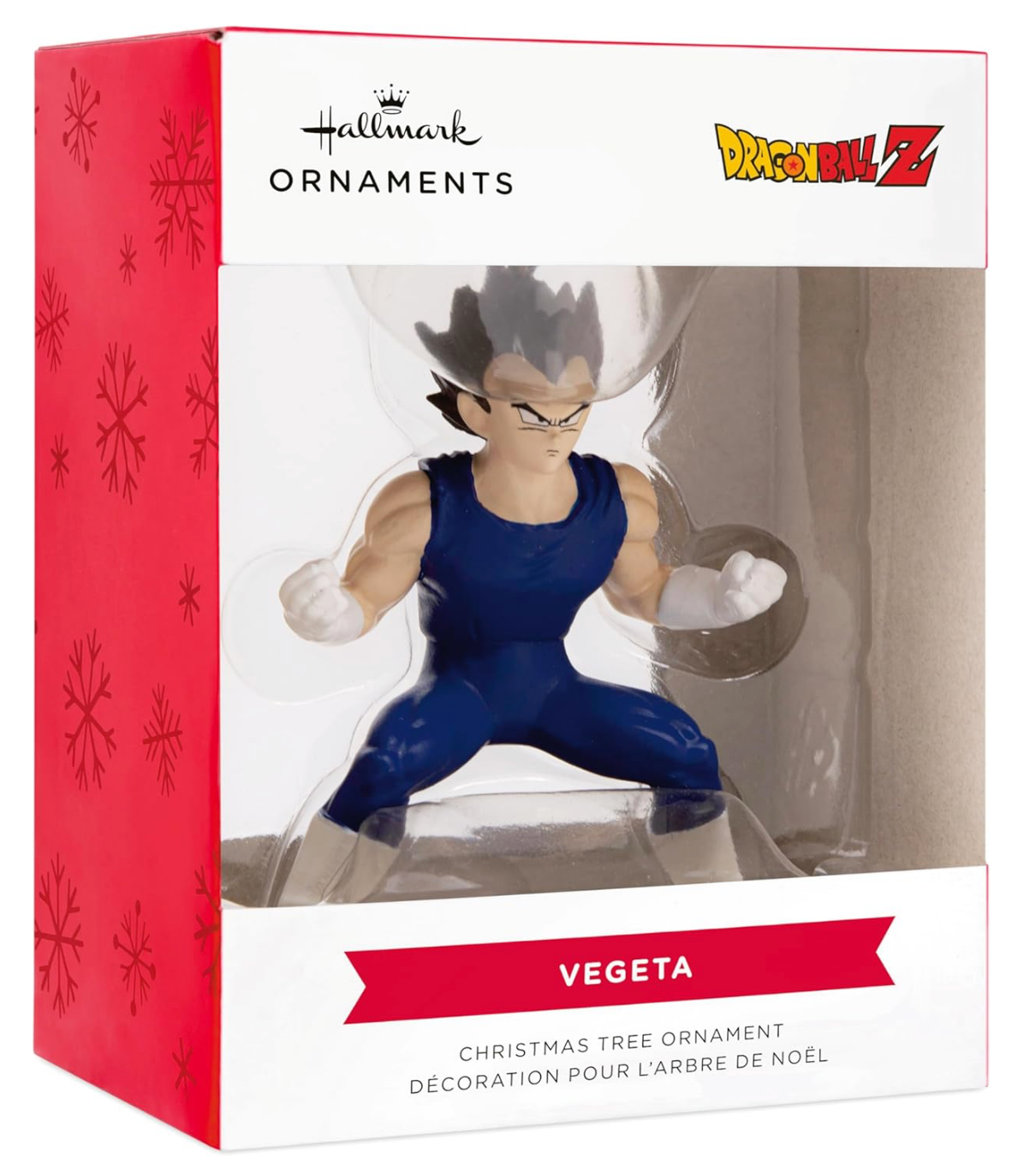 Hallmark Dragon Ball Z Vegeta Anime Christmas Ornament New with Box
