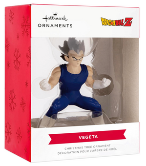 Hallmark Dragon Ball Z Vegeta Anime Christmas Ornament New with Box